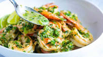 Garlic Butter Shrimp with Cilantro and Lime Garlic Butter Shrimp with Cilantro and Lime