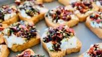 Bruschetta Mini Toasts Bruschetta Mini Toasts