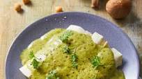Enchiladas poblanas veganas Enchiladas poblanas veganas