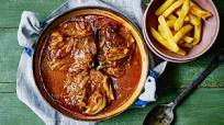 The Hairy Bikers' braised steak with gravy The Hairy Bikers' braised steak with gravy