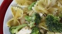 Skillet Broccoli Parmesan Chicken with Bow Tie Pasta Skillet Broccoli Parmesan Chicken with Bow Tie Pasta