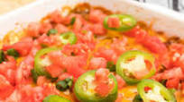 Baked Taco Dip With Ground Beef Baked Taco Dip With Ground Beef