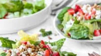 Strawberry Spinach Salad with Goat Cheese Strawberry Spinach Salad with Goat Cheese