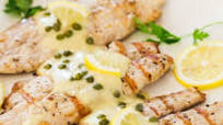 Grilled Tilapia With Creamy Piccata Sauce Grilled Tilapia With Creamy Piccata Sauce