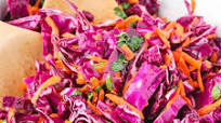 Red Cabbage Slaw Red Cabbage Slaw