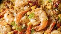 Shrimp & White Cheddar Cheese Grits Shrimp & White Cheddar Cheese Grits