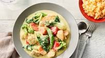Chicken and Vegetable Green Curry Chicken and Vegetable Green Curry