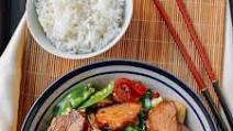 Roast Pork with Chinese Vegetables Roast Pork with Chinese Vegetables