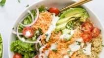 Buffalo Chicken Quinoa Bowls Buffalo Chicken Quinoa Bowls
