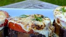 Grilled Eggplant Parmesan Grilled Eggplant Parmesan