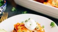 Sweet Potato Black Bean Enchilada Bake Sweet Potato Black Bean Enchilada Bake
