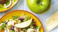 Apple Walnut Salad with Dates and Brie Apple Walnut Salad with Dates and Brie