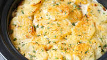 Slow Cooker Cheesy Scalloped Potatoes Slow Cooker Cheesy Scalloped Potatoes