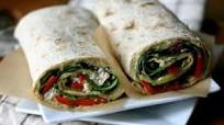 Hummus + Feta Lavash Wraps {Plus Vegan Version} Hummus + Feta Lavash Wraps {Plus Vegan Version}