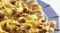 Breakfast Sausage Pizza Breakfast Sausage Pizza