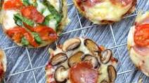 Cauliflower Crust Pizza Bites Cauliflower Crust Pizza Bites