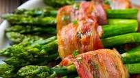 Bacon Wrapped Asparagus Bacon Wrapped Asparagus