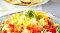 Guilt-Free, Healthy 7 Layer Taco Dip Guilt-Free, Healthy 7 Layer Taco Dip
