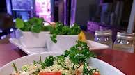 Raw Tabbouleh and Hummus Raw Tabbouleh and Hummus