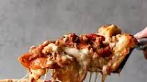Chicago-Style Deep Dish Pizza with Sausage & Pepperoni Chicago-Style Deep Dish Pizza with Sausage & Pepperoni