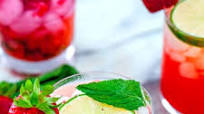 Strawberry Mojitos Strawberry Mojitos