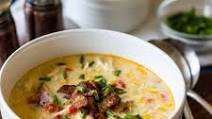 Creamy Chicken Corn Chowder with Bacon Creamy Chicken Corn Chowder with Bacon