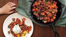 Sweet Potato-Pork Belly Hash Sweet Potato-Pork Belly Hash