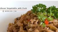 Spicy Sichuan Vegetable With Pork Recipe Spicy Sichuan Vegetable With Pork Recipe