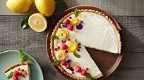 No-Bake Sour Cream Lemon Cheesecake No-Bake Sour Cream Lemon Cheesecake