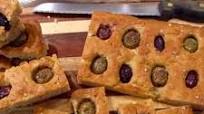 Olive focaccia Olive focaccia