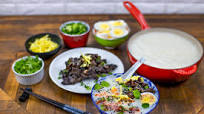 Congee with Beef Congee with Beef
