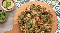 Video: Zucchini Chicken Enchilada Rollups Recipe Video: Zucchini Chicken Enchilada Rollups Recipe