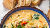 Smoky Bacon Creamy Chicken Gnocchi Soup Recipe (video) Smoky Bacon Creamy Chicken Gnocchi Soup Recipe (video)