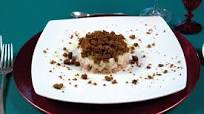 Spuma di foie gras con melone e pan di spezie Spuma di foie gras con melone e pan di spezie