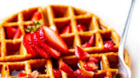 Easy Vanilla Low Carb Protein Waffles Recipe Easy Vanilla Low Carb Protein Waffles Recipe