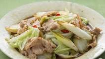 Spicy Napa Cabbage and Pork Saute Spicy Napa Cabbage and Pork Saute
