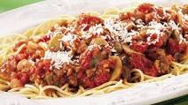 Spaghetti with Meat Sauce Spaghetti with Meat Sauce