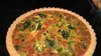 Asparagus, Spinach and Pea Quiche Asparagus, Spinach and Pea Quiche