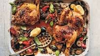 Melissa Clark's Ratatouille Sheet Pan Chicken Recipe Melissa Clark's Ratatouille Sheet Pan Chicken Recipe
