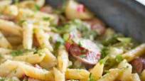 Skillet Pasta with Sausage Skillet Pasta with Sausage