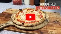 Make Cheese Pizza in Outdoor Pizza Oven Make Cheese Pizza in Outdoor Pizza Oven