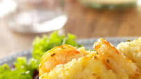 Shrimp-Stuffed Twice-Baked Potato Shrimp-Stuffed Twice-Baked Potato