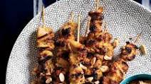 Chicken Satay with Peanut Sauce Chicken Satay with Peanut Sauce