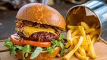 Classic Bacon Cheeseburger with Fries Recipe Classic Bacon Cheeseburger with Fries Recipe
