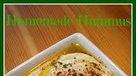 Homemade Hummus Homemade Hummus