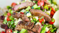 Greek Salad with Grilled Steak Greek Salad with Grilled Steak