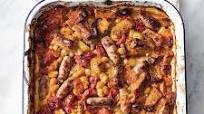 Comforting sausage bake Comforting sausage bake