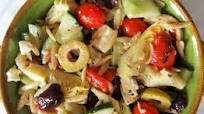 Greek Orzo Salad Greek Orzo Salad
