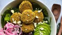 Easy Falafel Salad Bowl Easy Falafel Salad Bowl