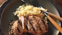 Cider-Brined Pork Chops with Apple Sauerkraut Cider-Brined Pork Chops with Apple Sauerkraut